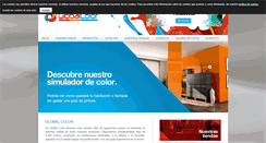 Desktop Screenshot of globalcolor.es